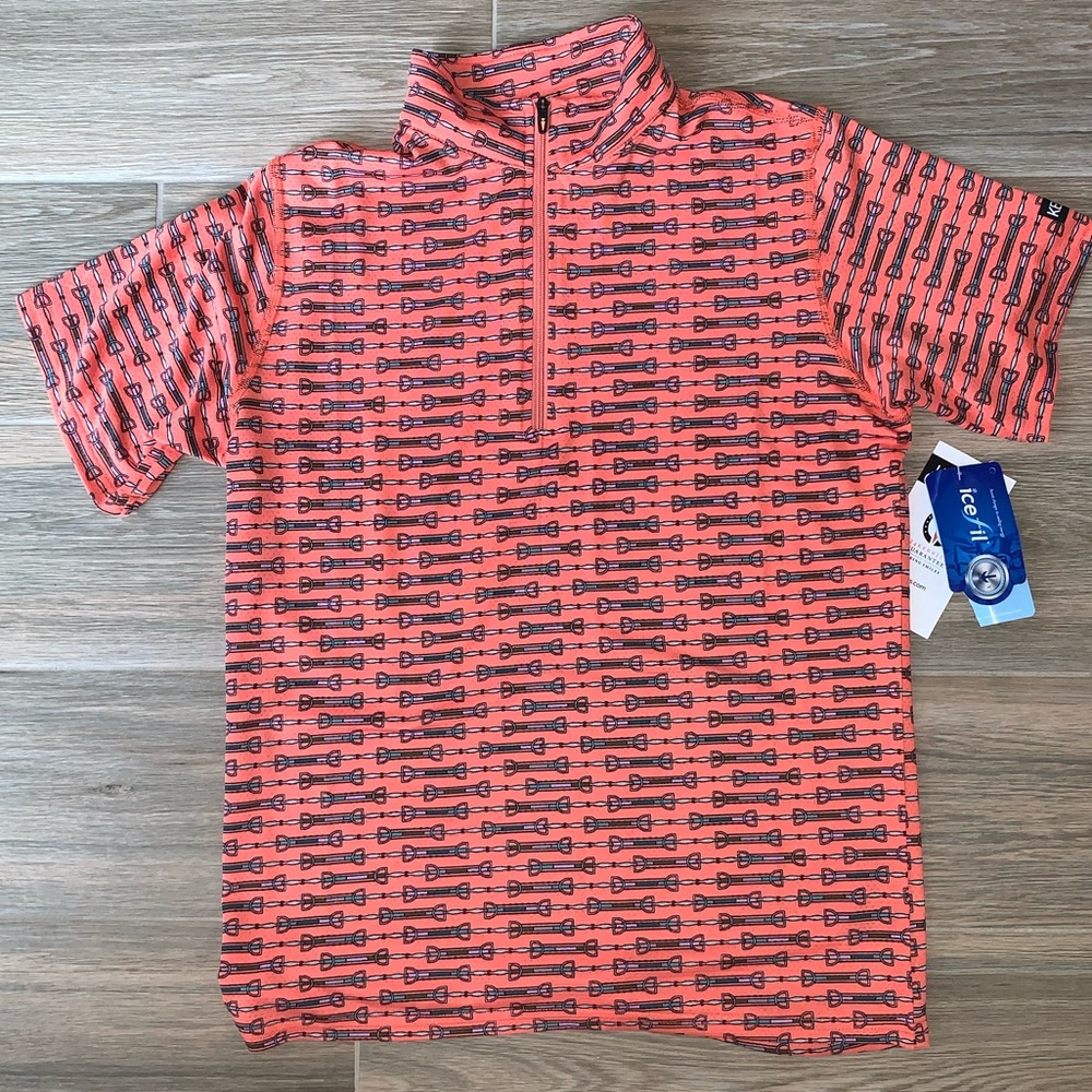 Kerrits Ice fil short sleeve riding shirt NWT XL